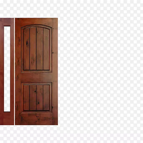 硬木住宅木材染色橱柜-拱形栏杆