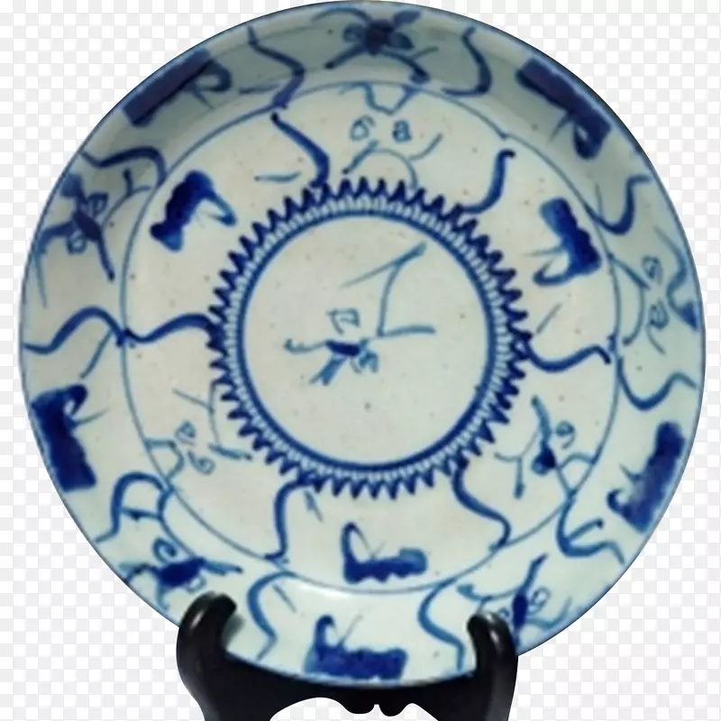 GB/T1487-1993陶瓷蓝白色陶器钴蓝碟青花瓷板