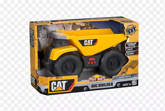 卡特彼勒公司自卸车推土机玩具毛毛虫自卸车