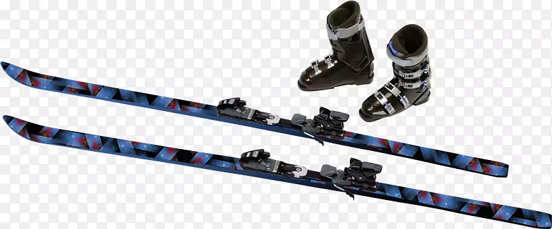 滑雪杆，滑雪装订，滑雪板