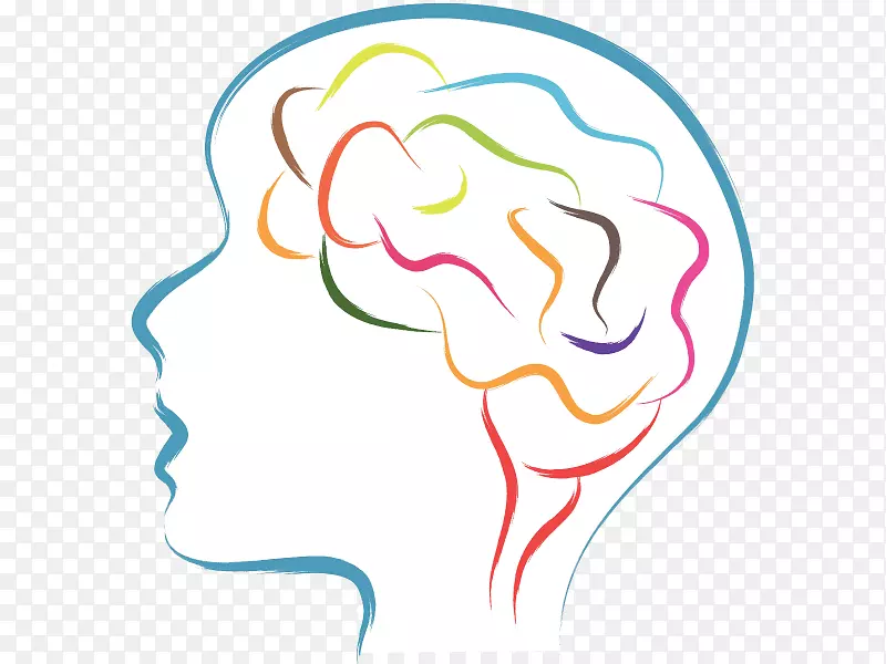 你的大脑的情感生活-人脑剪贴画-大脑