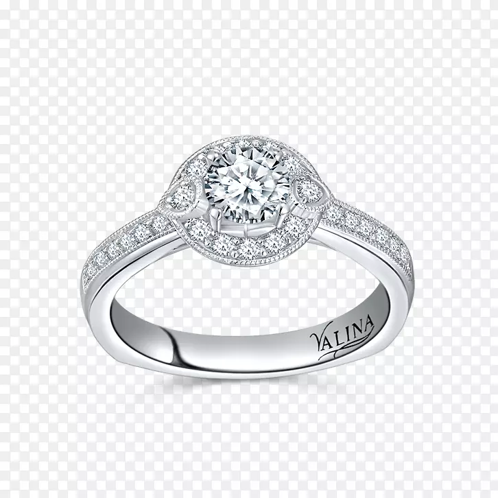 婚戒订婚戒指纸牌-戒指光环
