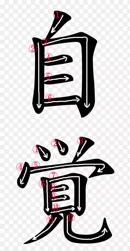 汉字日语符号表意文字自我意识