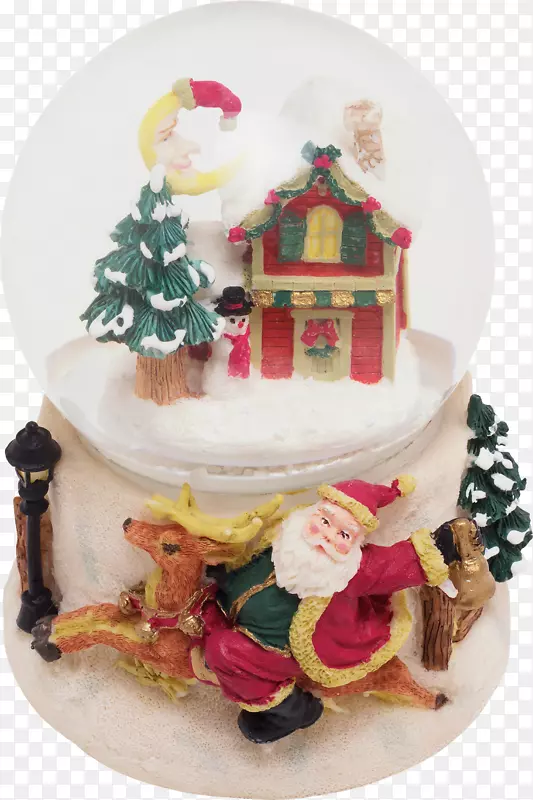 Ded Moroz圣诞装饰品新年树-圣诞节