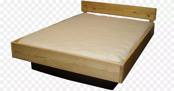 水床床垫，床头柜，床架-在卧室里和你不同的地方