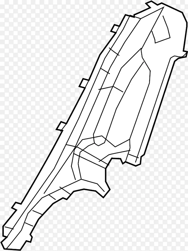 线型艺术画鞋-面板造型