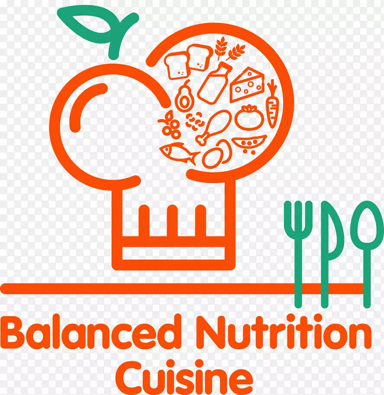 营养食品美食品牌剪贴画均衡健康饮食