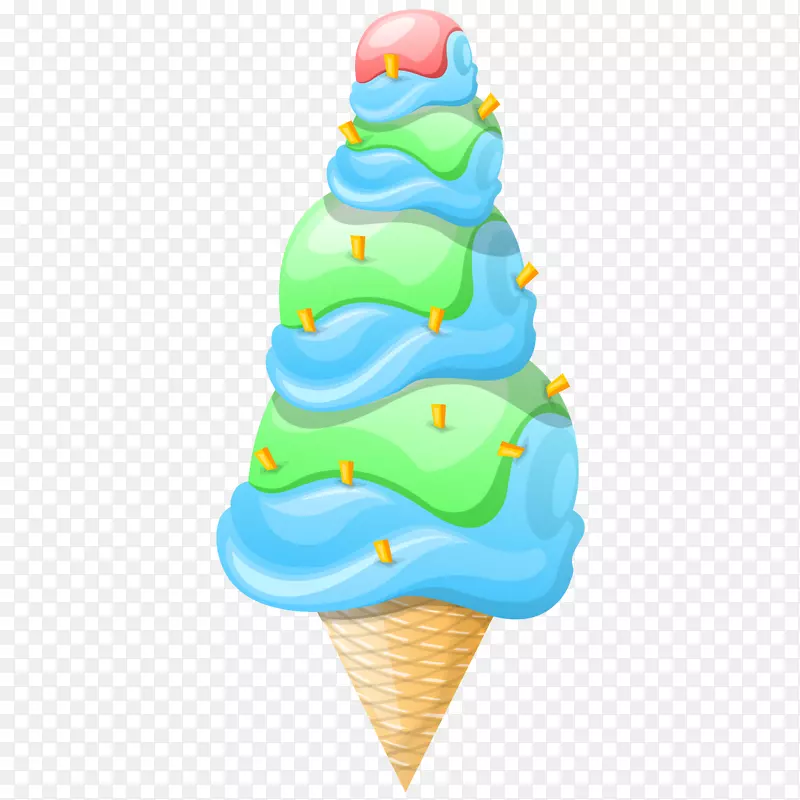 冰淇淋冰沙冰镇冷冻甜点-冰淇淋冰沙