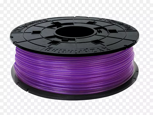 3D印花长丝聚乳酸丙烯腈丁二烯苯乙烯紫长丝