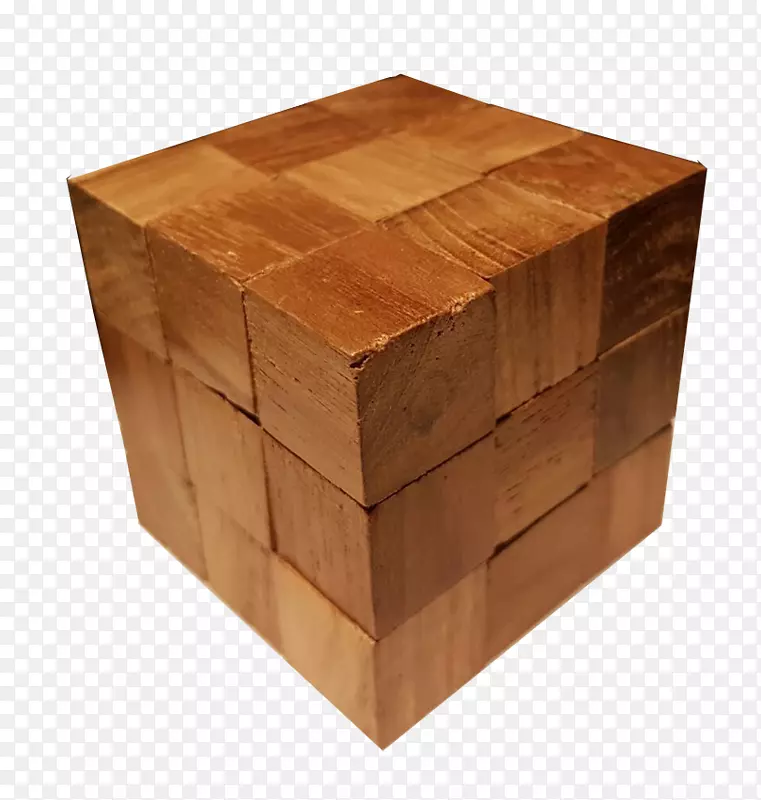 硬木木材-胶合板-木材立方体