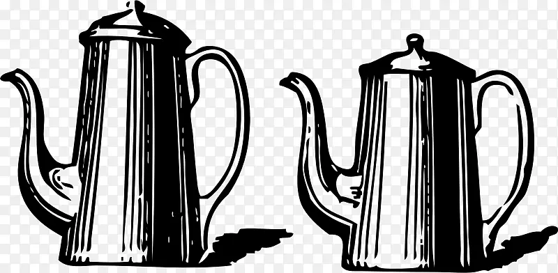 阿拉伯咖啡茶壶咖啡机壶容器