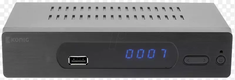 电缆转换器盒高效视频编码dvb-t2数字视频广播无线接入点卫星接收机