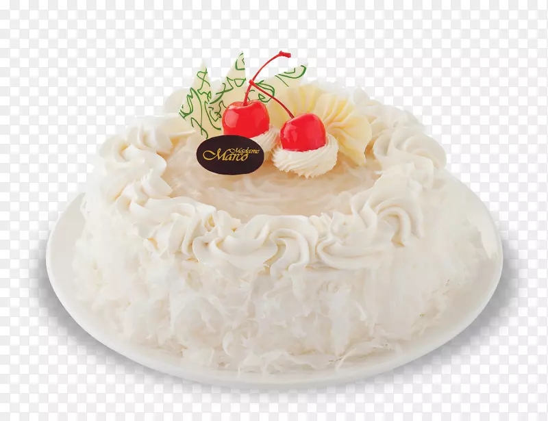 巴甫洛娃奶油蜜饯水果蛋糕-ิ面包店