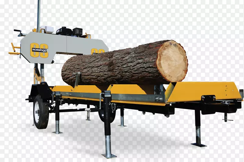 png锯木厂林业链锯轧机-锯机