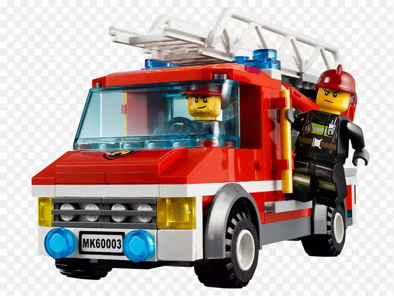 乐高60003城市消防应急消防队员乐高城玩具-消防队员