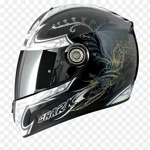 自行车头盔摩托车头盔鲨鱼头盔面罩