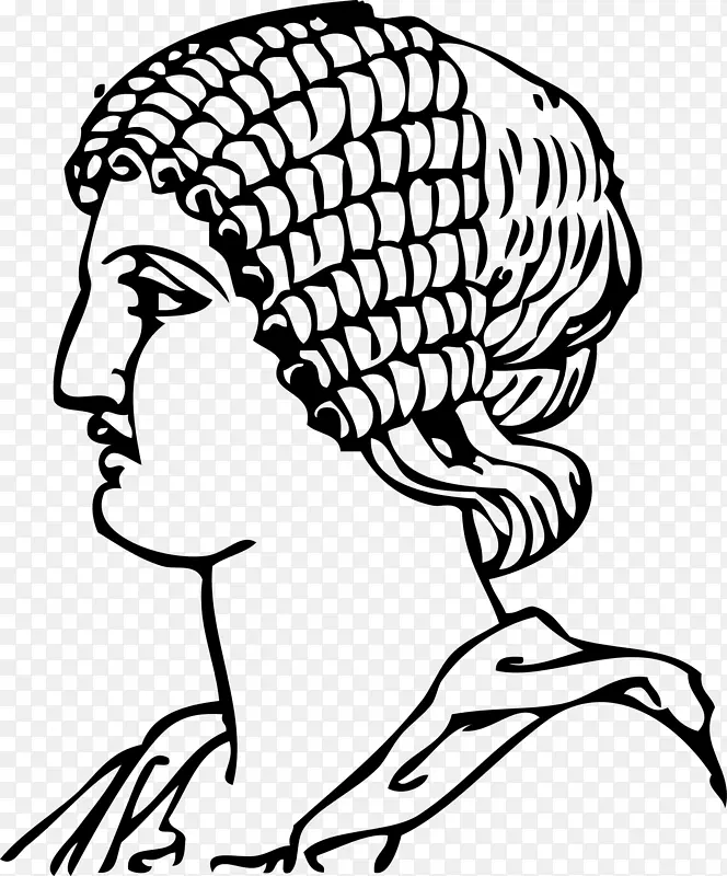 古希腊发铁梳夹艺术-希腊