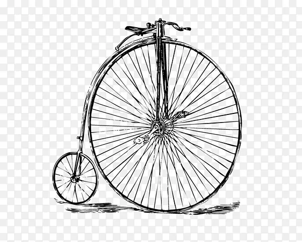 便士自行车艺术自行车-自行车古董