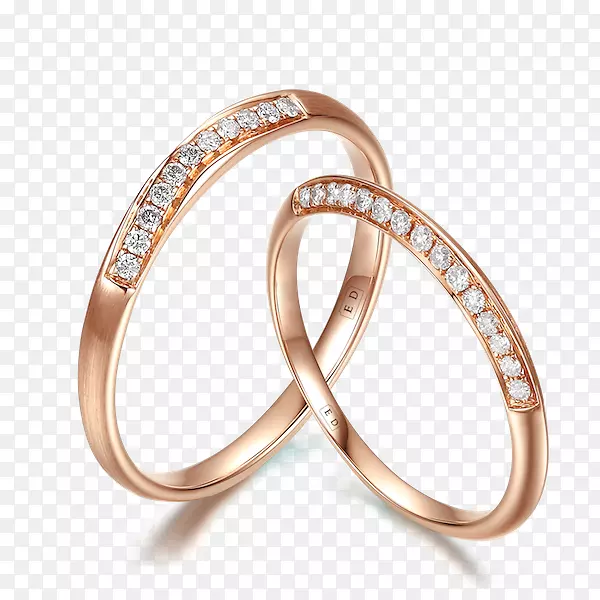 婚戒手镯体珠宝银曲线戒指