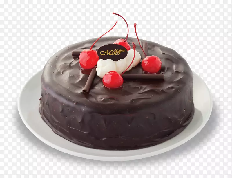 巧克力蛋糕奶油黑森林古堡甘纳奇摩丝-ิ面包店