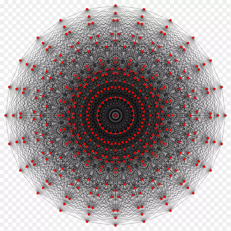 对称圆点图案-三维正方形