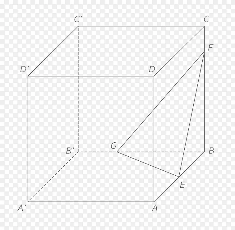 三角图-三维正方形