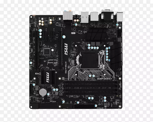 lga 1151 msi z 170 m迫击炮微卫星主板微星国际.高级荣誉设计