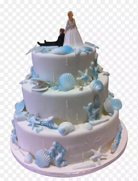 婚礼蛋糕装饰蛋糕皇家糖霜月饼和茶