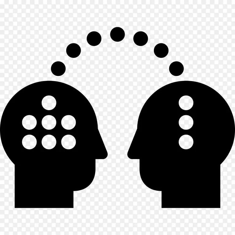 知识共享计算机图标知识转移知识管理-业务