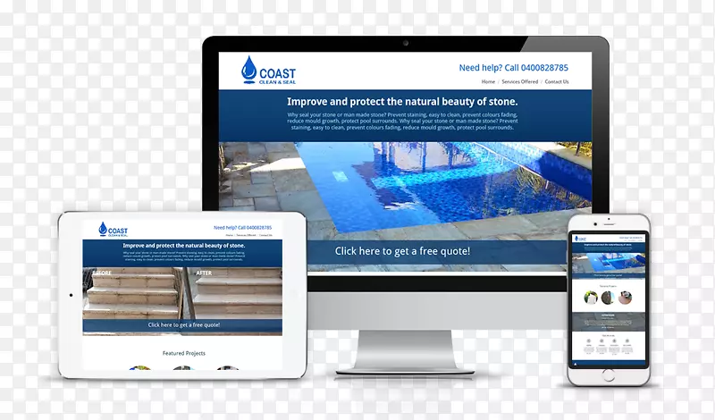 设计工作室网页设计布里斯托尔用户界面设计-拜伦湾