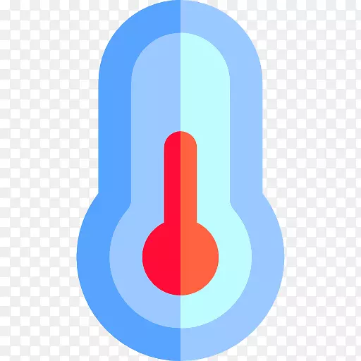 摄氏温度计温度电脑图标.摄氏符号