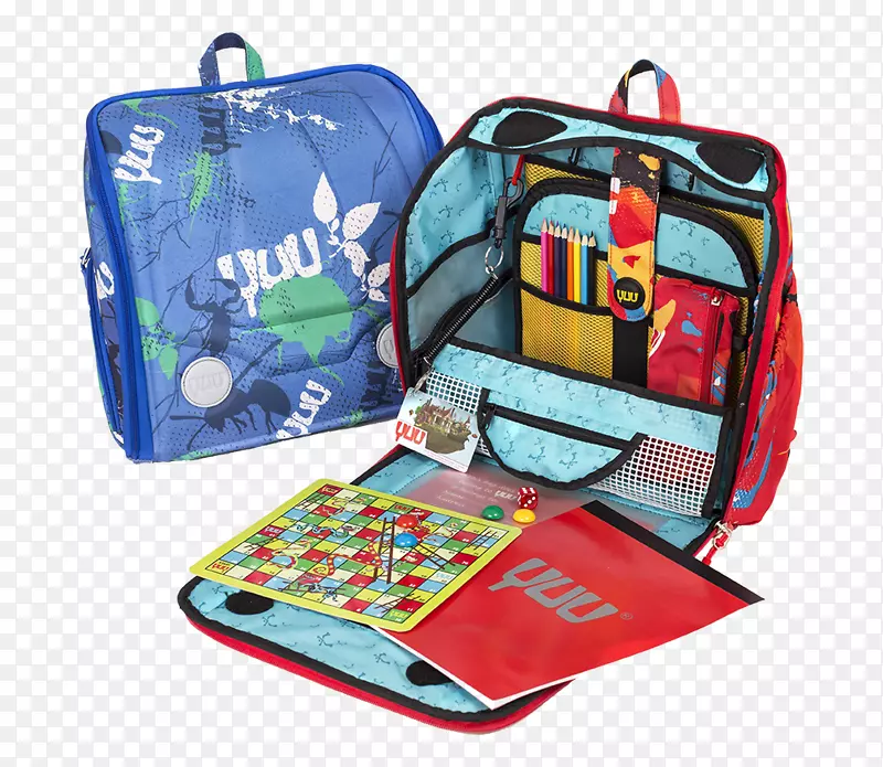 学校和尚手提行李-拿书包