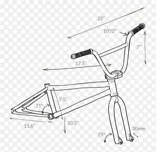 自行车架BMX自行车自由式BMX-自行车