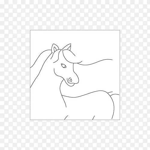 线条艺术马卡通角素描陶瓷图案