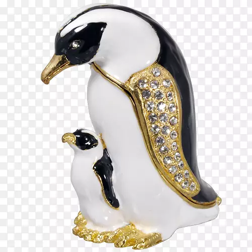 帝企鹅瓮鸟纪念品盒-企鹅