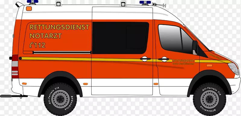 DRK-ortsverin Bordesholm E.V.消防部门车辆梅赛德斯-奔驰短跑救护车