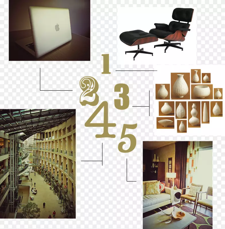 Eames躺椅家具工业设计室内设计服务.设计