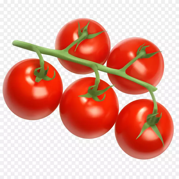 樱桃番茄汁蔬菜剪贴画-鸡蛋番茄炒