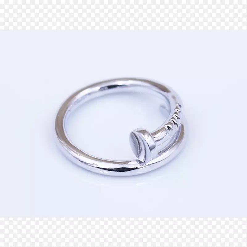 结婚戒指猫银珠宝戒指