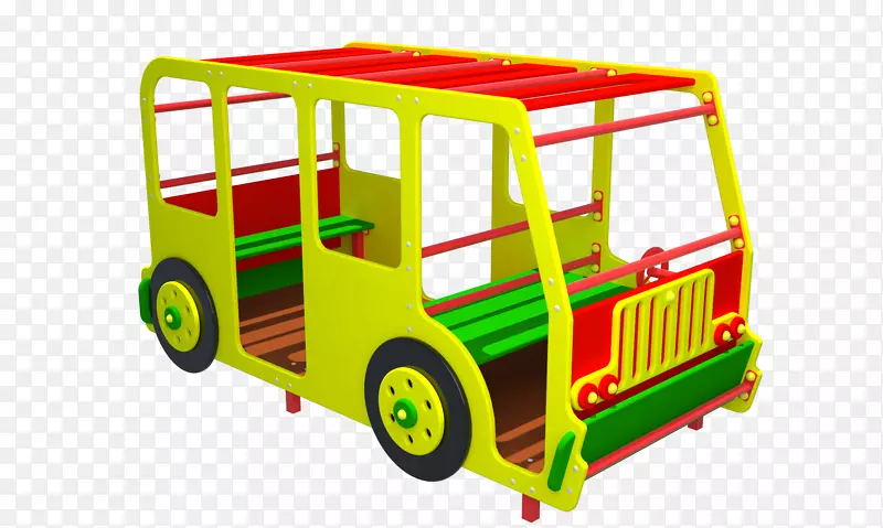 弹簧乘车模型汽车公共汽车-公共汽车
