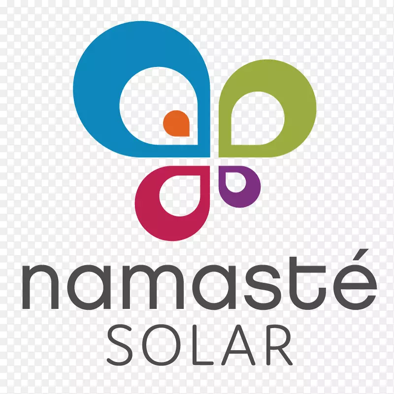 Namasté太阳能标志企业品牌-商业
