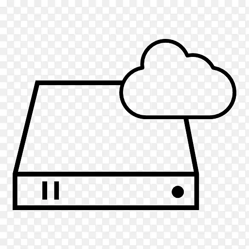计算机图标云存储计算机数据存储云计算
