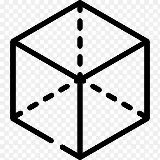 三维立体立方体形状几何.三维模板
