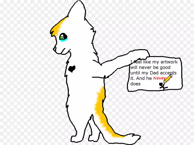 猫线艺术卡通宠物剪辑艺术-猫