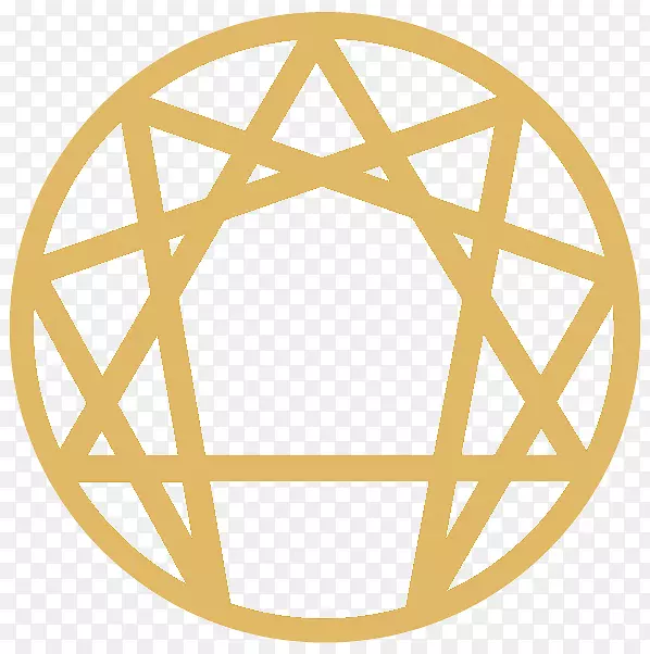 人格类型符号2019年enneagram队列应用程序.学术符号