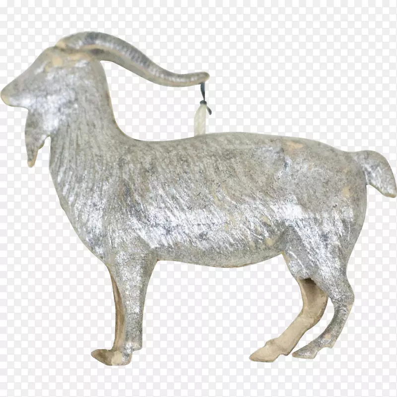 羊雕像陆生动物-绵羊