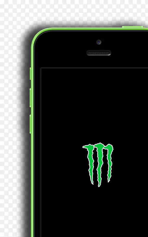 智能手机怪物能源绿色桌面壁纸-智能手机