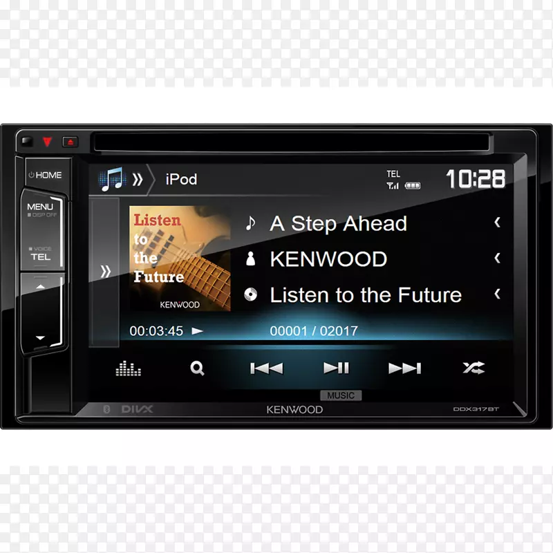 汽车音频肯伍德公司iso 7736汽车头单元Kenwood ddx 4017 dab硬件/电子酸性