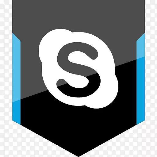 社交媒体标志电脑图标skype-社交媒体