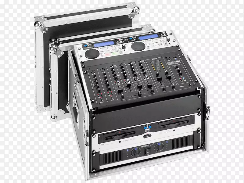 道路机箱19英寸机架音频混频器模块-盒